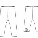 ENNA und LENA Baby Leggings und Jacke Schnittmuster pdf Twin Set Schnittmuster PDF Ebook download Patternforkids 