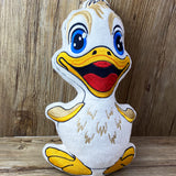 ITH Plüschtier „Ente Duggy“ | Für 16x26 Rahmen | In-the-Hoop Plushie | Stickdatei | Embroidery Design | alle Formate | Sofort-Download