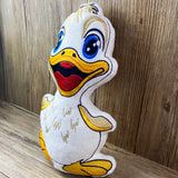 ITH Plüschtier „Ente Duggy“ | Für 16x26 Rahmen | In-the-Hoop Plushie | Stickdatei | Embroidery Design | alle Formate | Sofort-Download