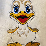 ITH Plüschtier „Ente Duggy“ | Für 16x26 Rahmen | In-the-Hoop Plushie | Stickdatei | Embroidery Design | alle Formate | Sofort-Download