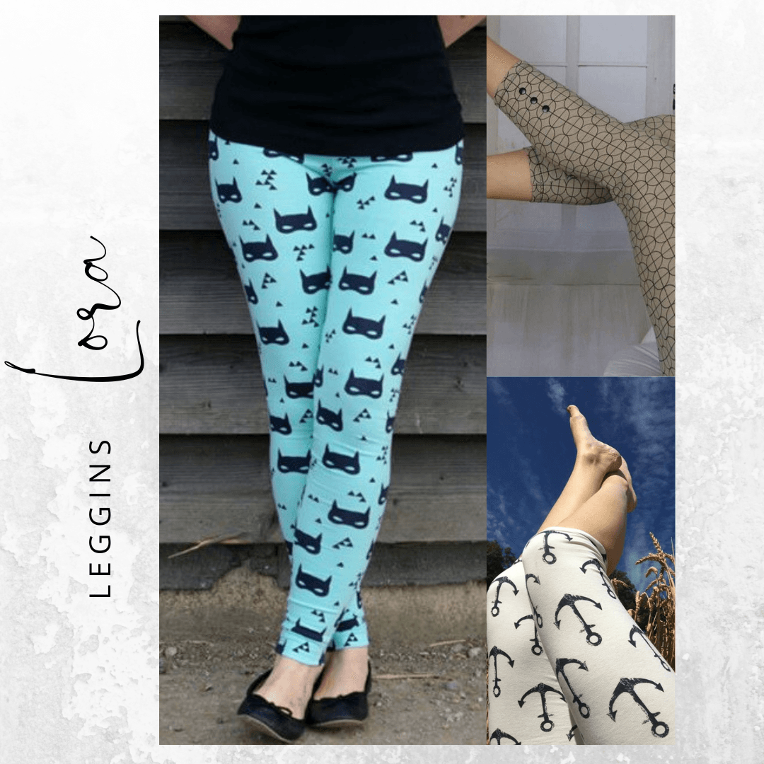 Schnittmuster Leggins LORA Gr. XS-XXL : - Sewando
