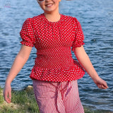 Schnittmuster Bluse leichte Brise