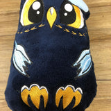 ITH Plüschtier „Eule Polizei“ | Für 16x26 Rahmen | In-the-Hoop Plushie | Stickdatei | Embroidery Design | alle Formate | Sofort-Download