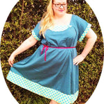 Ebook Kleid Matyna GR. 40/42 - 58/60 | BU 120-150 : - Sewando