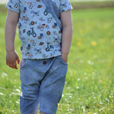 Blockshirt Benni Shirt Schnittmuster 50-170 - Sewando