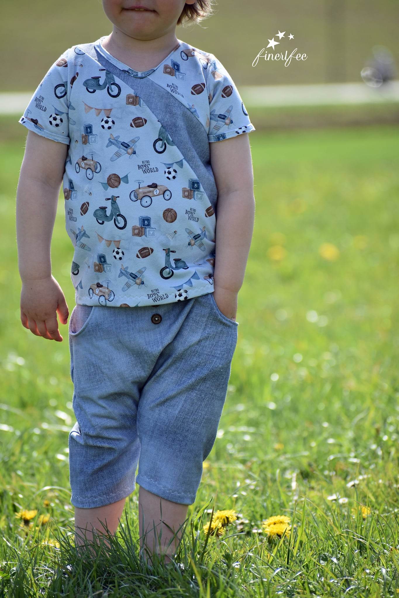 Blockshirt Benni Shirt Schnittmuster 50-170 - Sewando