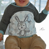 Regenbogenshirt Rubi Schnittmuster Shirt 50-170