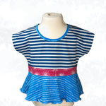 Schnittmuster Evina Kids – Shirt & Sommerkleid mit angeschnittenen Ärmeln Gr. 86-158 - Sewando