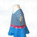 Schnittmuster Evina Kids – Shirt & Sommerkleid mit angeschnittenen Ärmeln Gr. 86-158 - Sewando