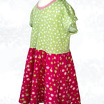 Schnittmuster Evina Kids – Shirt & Sommerkleid mit angeschnittenen Ärmeln Gr. 86-158 - Sewando