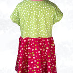 Schnittmuster Evina Kids – Shirt & Sommerkleid mit angeschnittenen Ärmeln Gr. 86-158 - Sewando
