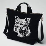Stickdatei Staffordshire Bull Terrier "Julian" - realistisch - FÜR DUNKLE STOFFE