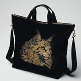 Stickdatei Applikation Katze Maine Coon "Bonzo" - realistisch - FÜR HELLE &DUNKLE STOFFE