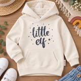 Stickdatei Schriftzug - little elf - 4 Größen - 8 Formate