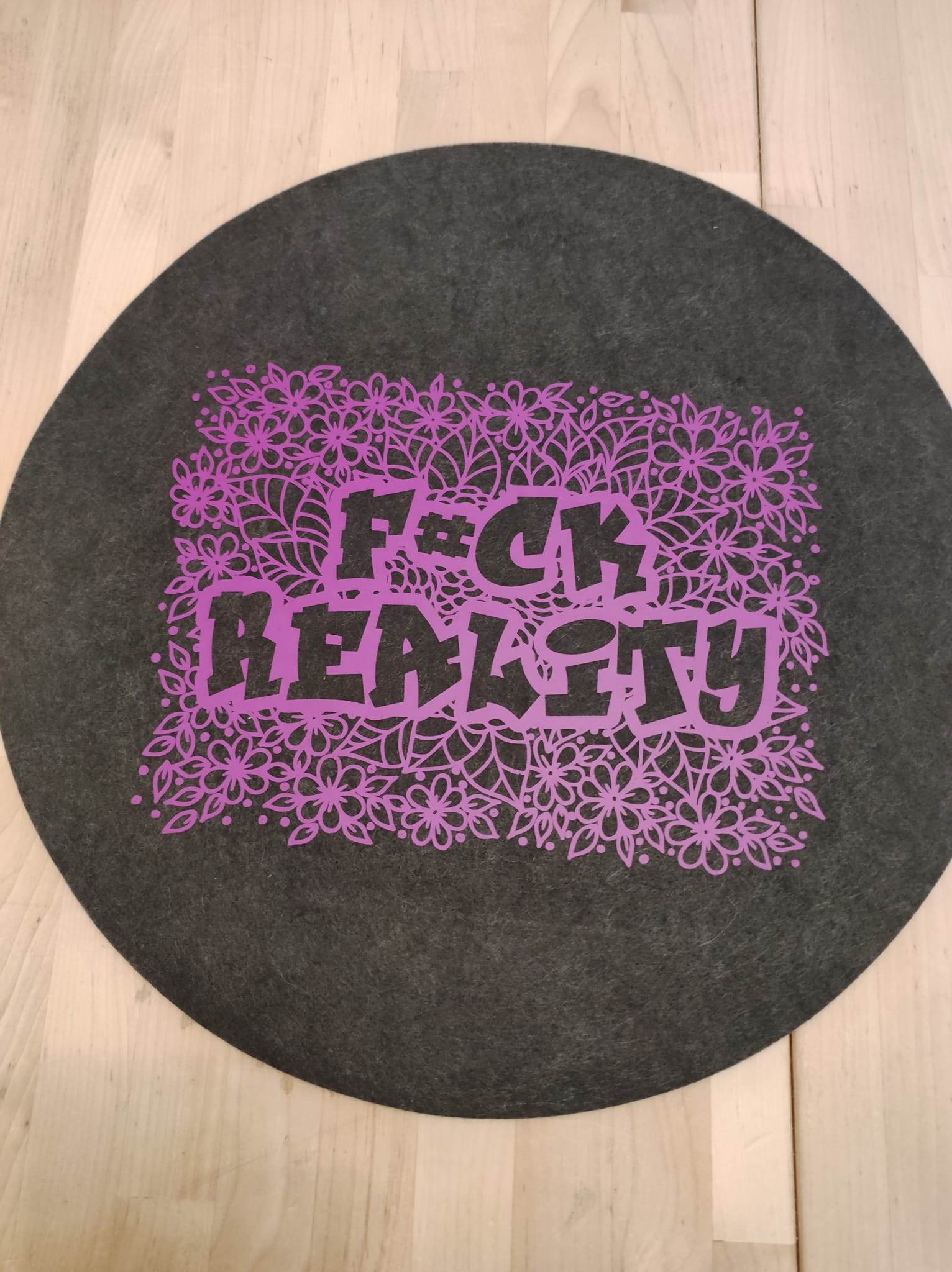 *F#ck Reality* Plotterdatei - Sewando