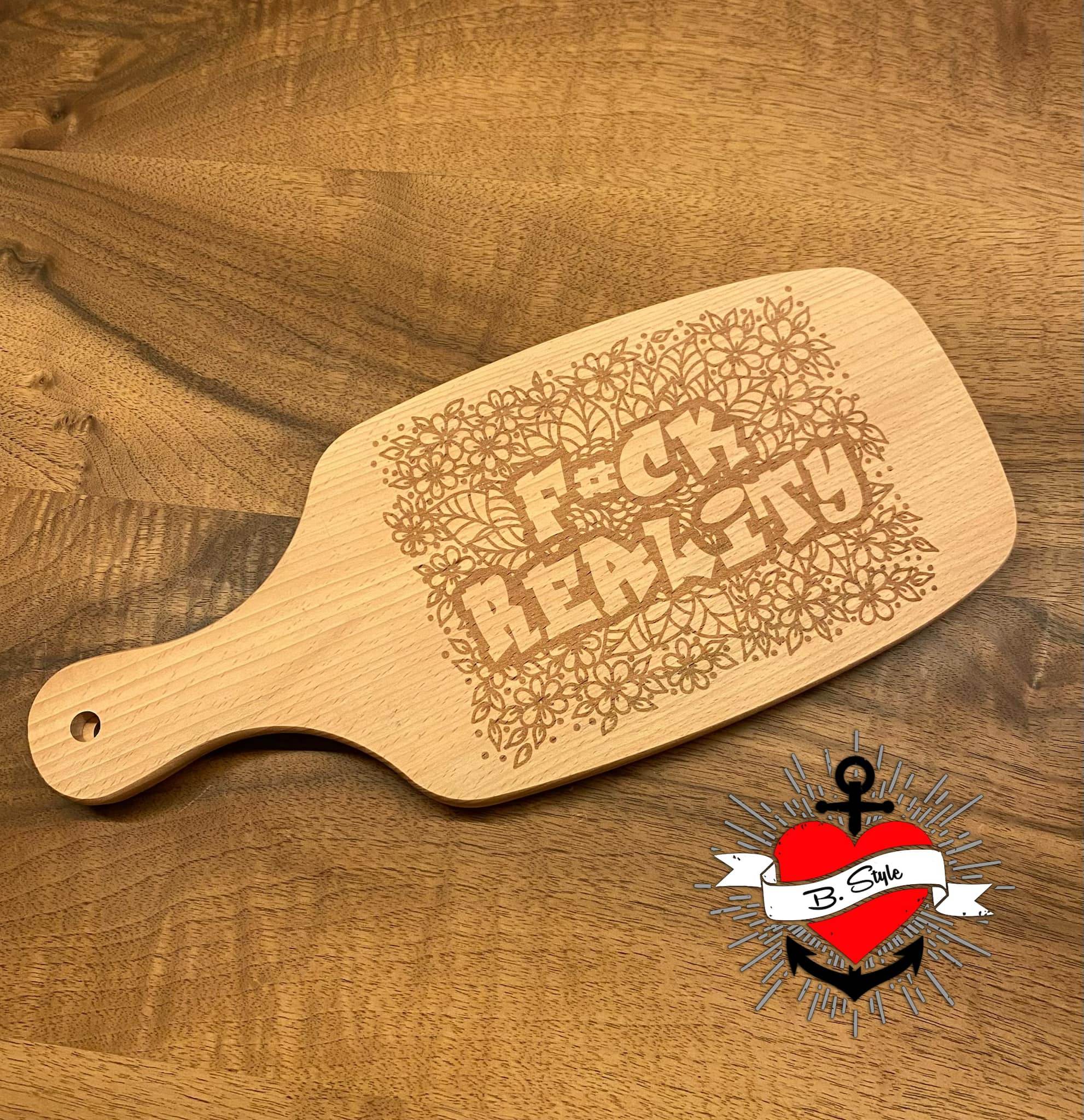 *F#ck Reality* Plotterdatei - Sewando