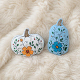 Stickdatei Herbst - Kürbis In the Hoop mit Blumen  Set 26133