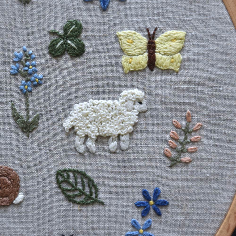 Handstickvorlage FRÜHLING - Sewando