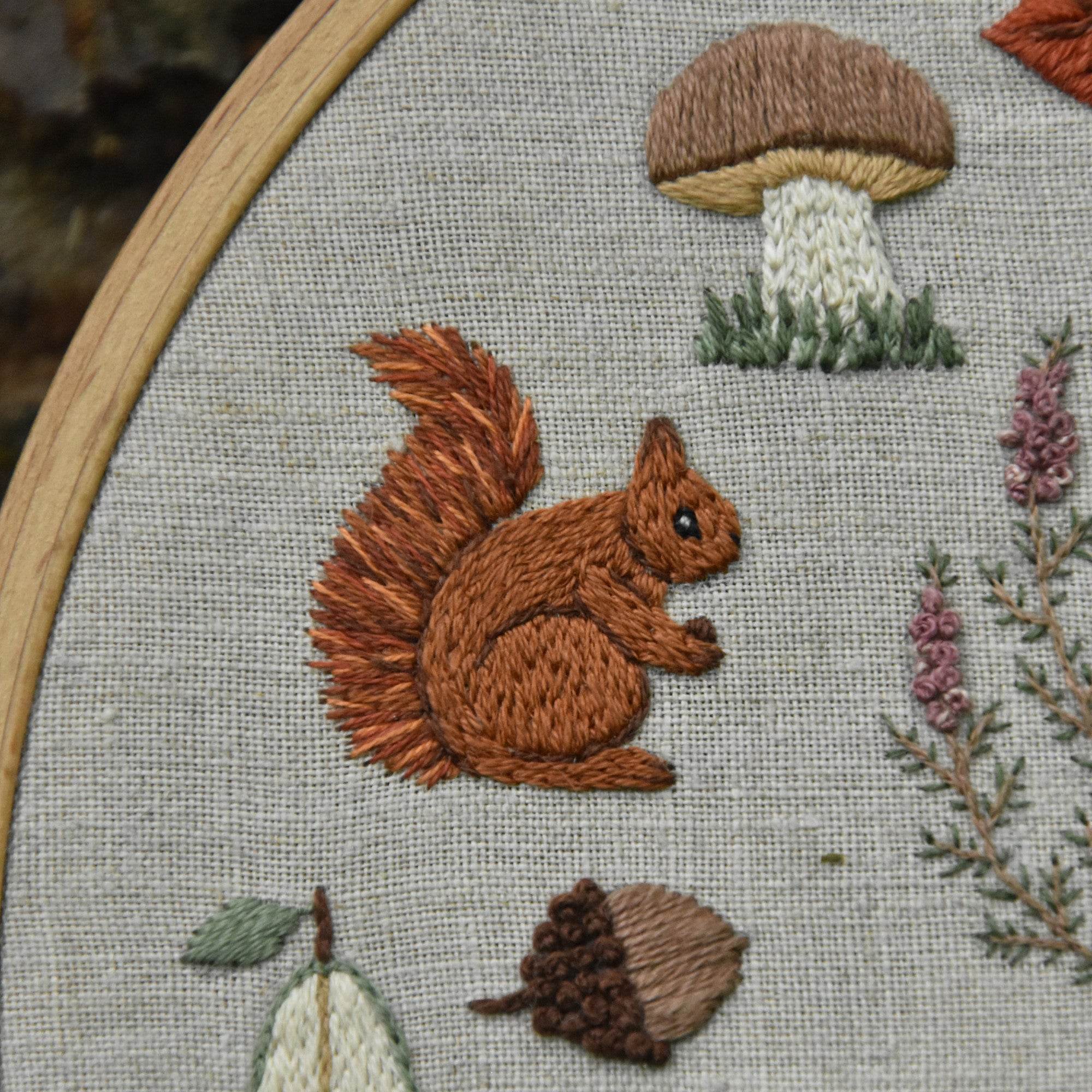Handstickvorlage HERBST - Sewando