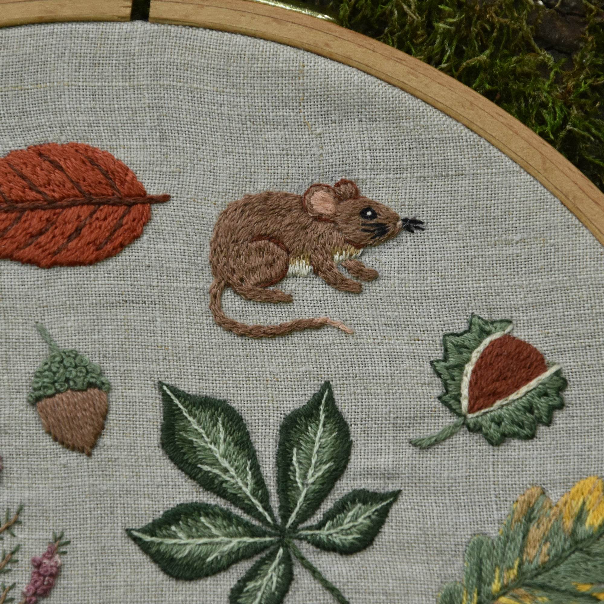 Handstickvorlage HERBST - Sewando