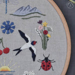 Handstickvorlage SOMMER - Sewando