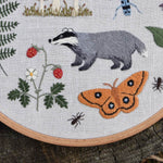 Handstickvorlage WALD - Sewando