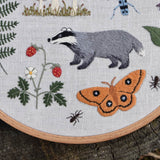 Handstickvorlage WALD - Sewando