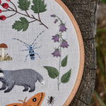 Handstickvorlage WALD - Sewando