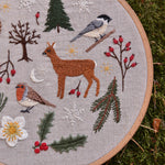 Handstickvorlage WINTER - Sewando