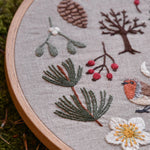Handstickvorlage WINTER - Sewando