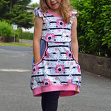 Schnittmuster Zuckerwatte - Kleid für Kinder Größe 56-164 - Sewando
