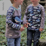 SKAGERRAK Kinder Raglanshirt | Schnittmuster PDF | Größe 74–164 | Boheme - Sewando