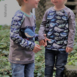 SKAGERRAK Kinder Raglanshirt | Schnittmuster PDF | Größe 74–164 | Boheme - Sewando