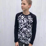 SKAGERRAK Kinder Raglanshirt | Schnittmuster PDF | Größe 74–164 | Boheme - Sewando