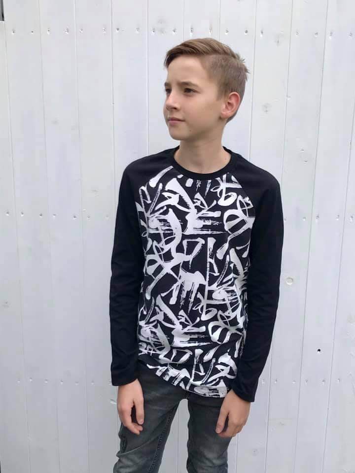 SKAGERRAK Kinder Raglanshirt | Schnittmuster PDF | Größe 74–164 | Boheme - Sewando