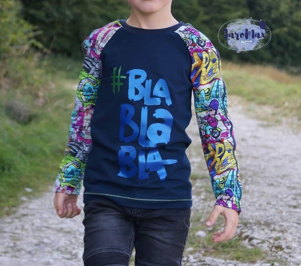SKAGERRAK Kinder Raglanshirt | Schnittmuster PDF | Größe 74–164 | Boheme - Sewando