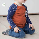 SKAGERRAK Kinder Raglanshirt | Schnittmuster PDF | Größe 74–164 | Boheme - Sewando