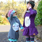 Schnittmuster Rag a´Ding Dong Raglanhoodie/Kleid Größe 56-164 - Sewando