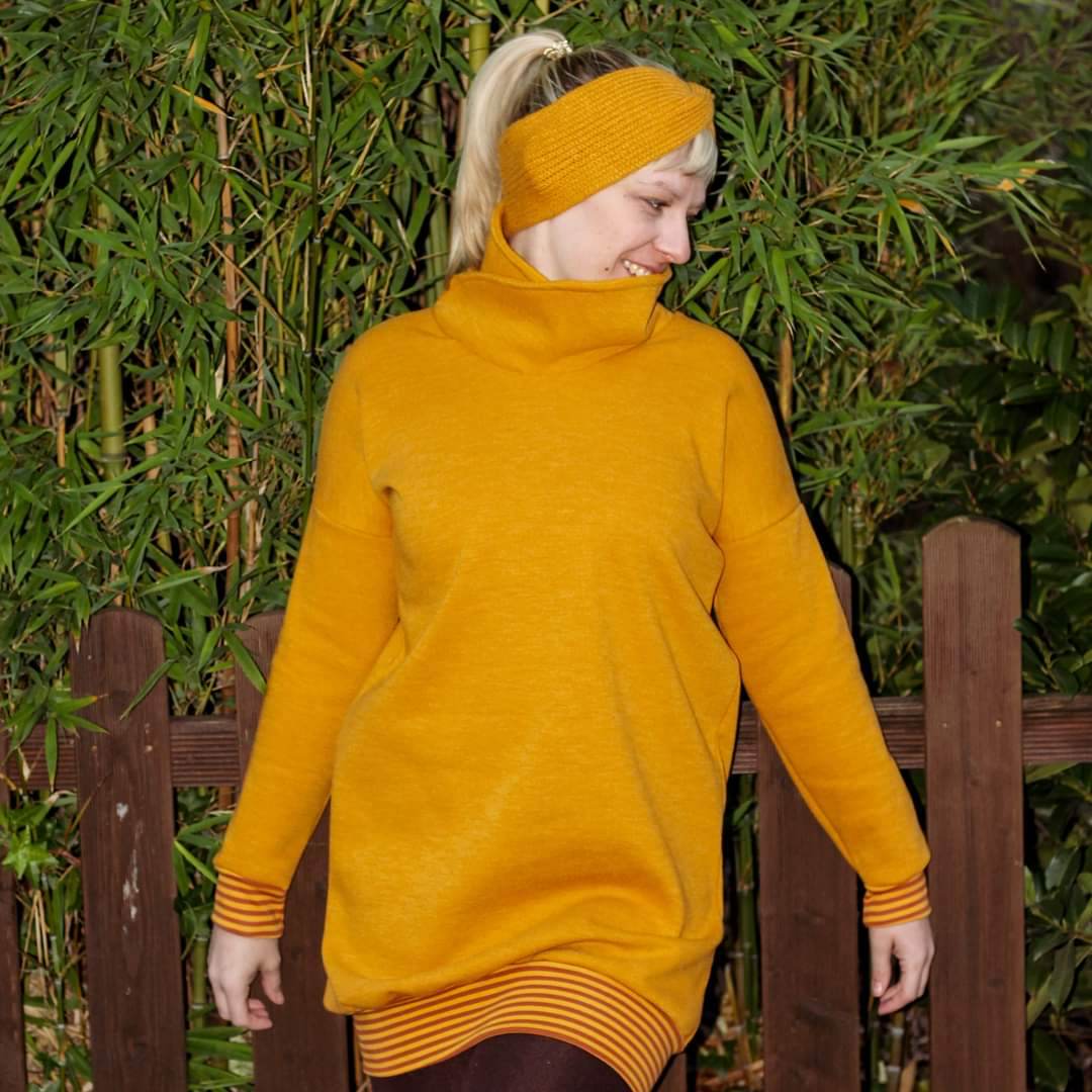 Schnittmuster Glücksding Pulli/Longpulli/Kleid Größe 32-54 - Sewando