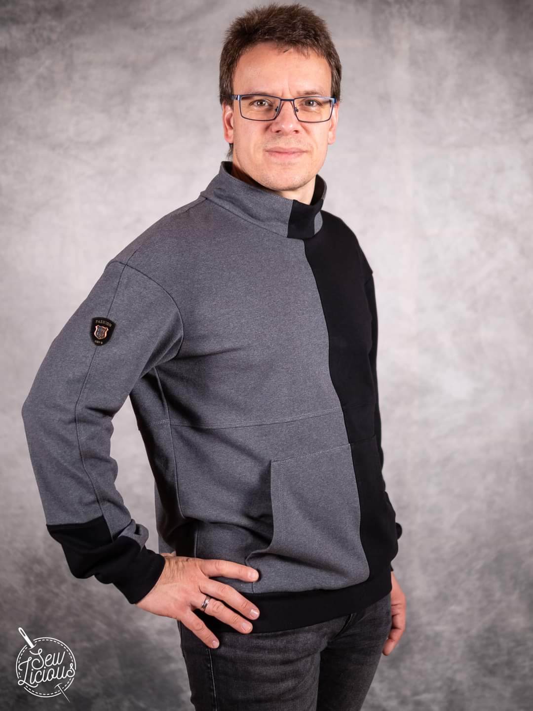 KALIX.hoodie | Herren | 44-60 | Schnitt - Sewando