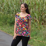 Schnittmuster Miss Sommerglück Shirt Damen Größe 32-54 - Sewando