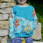 Schnittmuster Pullover locker flockig Größe 56-164 - Sewando