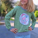 Schnittmuster Pullover locker flockig Größe 56-164 - Sewando