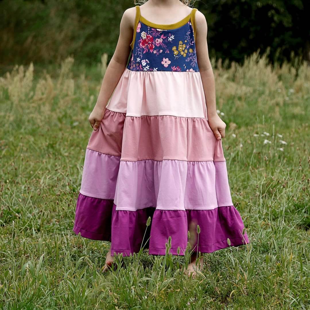 Schnittmuster Trägerkleid Zitronensorbet Größe 74-164 - Sewando