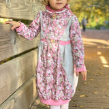 Schnittmuster Main GirlsHoodie&Dress - Kinder Kleid / Pullover - 80-152