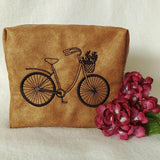Stickdatei Fahrrad mit Blumenkorb - Sewando
