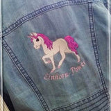 Einhorn Stickdatei, zauberhafter Märchencharme für deine Stickmaschine - Sewando