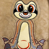 ITH Plüschtier „Faultier Olaf“ | Für 16x26 Rahmen | In-the-Hoop Plushie | Stickdatei | Embroidery Design | alle Formate | Sofort-Download