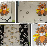 Stickdatei Schmetterling Teddy Engel Set 201 - Sewando