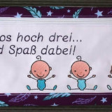 Stickdatei Strichmännchen Familie 2 mit Katze Set 196 - Sewando